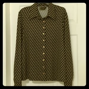 Designer Button Up Blouse